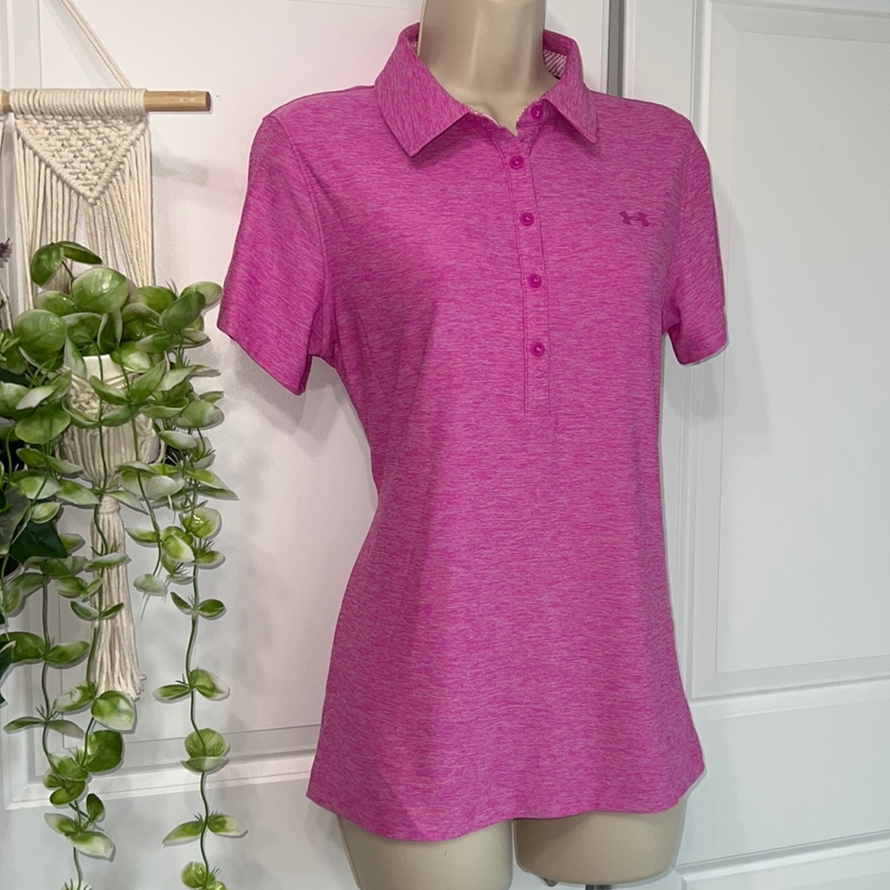 Under Armour’s Heat Gear women’s Golf Polo Shirt